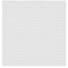 Valla alambrada jardín acero inoxidable 100x85 cm 20x10x2 mm