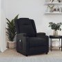 Sillón elevable cuero sintético negro en Sillones | Comprar online en Foro24