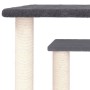 Katzenkratzbäume mit Plattformen dunkelgrau 50 cm von vidaXL, Katzenmöbel - Ref: Foro24-172045, Preis: 39,45 €, Rabatt: %