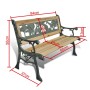Kindergartenbank aus Holz 84 cm von vidaXL, Gartenbänke - Ref: Foro24-41013, Preis: 62,86 €, Rabatt: %