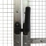 Pajarera de aluminio color plateado 1,79x2x1,85 m by vidaXL, Feet and bird cages - Ref: Foro24-3155795, Price: 380,65 €, Disc...