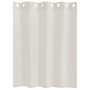 Cortinas con cortinas 2 pcs Crema Poliéster