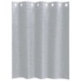 Cortinas con cortinas 2 pcs Gris oscuro Poliéster