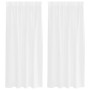 Cortinas con cortinas 2 pcs Poliéster