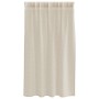 Cortinas con cortinas 2 pcs Arena 140x140cm Poliéster