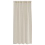Cortinas con cortinas 2 pcs Arena Poliéster