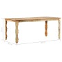 Esstisch aus recyceltem Massivholz, 180 x 90 x 76 cm von vidaXL, Küchen- und Esstische - Ref: Foro24-286491, Preis: 314,96 €,...