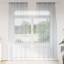 Cortinas con cortinas 2 pcs Gris oscuro Poliéster