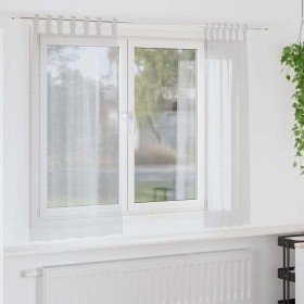 Cortinas con cortinas 2 pcs Gris claro Poliéster Cortinas con cortinas 2 pcs Gris claro Poliéster