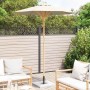 Parasol de jardín Blanco crema 180 x 180 x 230 cm Bambú