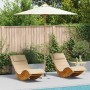 Parasol de jardín Blanco crema 240 x 240 x 260 cm Bambú