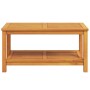 Mesa de Café Marrón 110 x 55 x 45 cm madera maciza de acacia