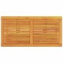 Mesa de Café Marrón 70 x 40 x 45 cm madera maciza de acacia