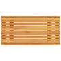 Mesa de Café Marrón 70 x 35 x 35 cm madera maciza de acacia