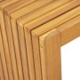 Mesa de Café Marrón 70 x 35 x 35 cm madera maciza de acacia