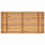 Mesa de Café Marrón 90 x 45 x 35 cm madera maciza de acacia