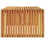 Mesa de Café Marrón 110 x 55 x 35 cm madera maciza de acacia
