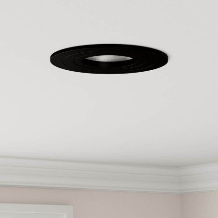 Spotlights con focos 6 pcs Negro 9 x 9 x cm Aluminio en Lámparas | Comprar online en Foro24