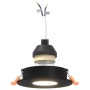 Spotlights con focos 6 pcs Negro 9 x 9 x cm Aluminio