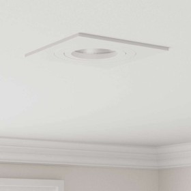 Spotlights con focos 12 pcs 9 x 9 x cm Aluminio