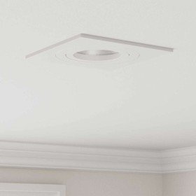 Spotlights con focos 12 pcs 9 x 9 x cm Aluminio