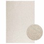 Alfombra ZIZUR apariencia yute interior exterior crema