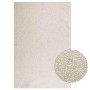 Alfombra ZIZUR apariencia yute interior exterior crema