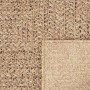 Alfombra ZIZUR apariencia yute interior exterior beige 80x250cm