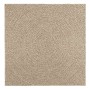 Alfombra ZIZUR aspecto yute interior/exterior beige 120x120 cm
