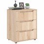 Aparador VISNES roble sonoma 60x40x73 cm madera de ingeniería