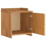 Banco de recibidor SANDNES madera maciza de pino 45x40x50 cm