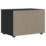 Mueble de TV VISNES negro 60x40x38 cm madera de ingeniería en Muebles TV | Comprar online en Foro24