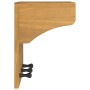 Perchero de pared SANDNES madera maciza pino 43x30x42cm