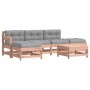 6-teiliges Gartenmöbel-Set mit Kissen aus Douglasienholz von vidaXL, Gartensets - Ref: Foro24-3185911, Preis: 452,67 €, Rabat...
