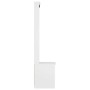 Perchero de entrada SANDNES madera pino blanco 45x40x159,5 cm