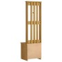 Perchero de entrada SANDNES 45x40x159,5cm madera maciza de pino