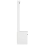 Perchero de entrada SANDNES madera pino blanco 45x40x159,5 cm