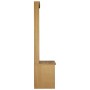 Perchero de entrada SANDNES madera maciza de pino 87x40x159,5cm