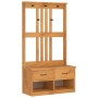 Perchero de entrada SANDNES madera maciza de pino 87x40x159,5cm
