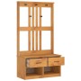 Perchero de entrada SANDNES madera maciza de pino 87x40x159,5cm