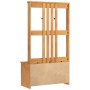 Perchero de entrada SANDNES madera maciza de pino 87x40x159,5cm