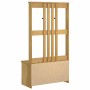 Perchero de entrada SANDNES madera maciza de pino 87x40x159,5cm