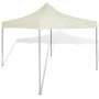 Cenador plegable color crema 3x3 m