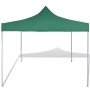 Cenador plegable verde 3x3 m