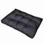 Cojín para Sofá Pallet 13 pcs Negro 120 x 80 x 10 cm tela