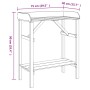 Soportes para plantas con estante Marrón 75 x 40 x 90 cm