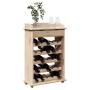 Estante de Vino Marrón 90 x 60 x 30 cm Madera de pino sólido