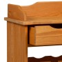 Estante de Vino Marrón 90 x 60 x 30 cm Madera maciza de pino
