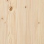 Banco de exterior Marrón 119 x 35 x 47 cm Madera de pino sólido