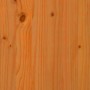 Banco de exterior Marrón 119 x 35 x 47 cm Madera maciza de pino